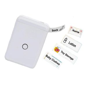 Stampanti Niimbot senza inchiostro Stampante per etichette wireless Portatile termica Bluetooth Mini veloce per adesivo con nome Office Maker
