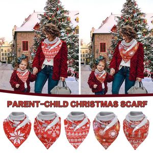 Scarves Winter Scarfs And Me Set Scarf Parent-Child Ccarf Christmas Multi-Purpose Mommy Shawl Neck VintageScarves