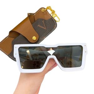 2023 Designer Sunglasses Womens Fashion Large Frame Square mens sunglass Oversized Glasses millionaire sunglasses