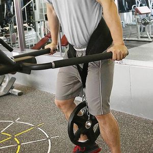 Widerstandsbänder Gewicht Nylongürtel Heben Fitness Langlebiges Bein Hochwertiges Fitnessstudio Klimmzug mit Metallkette