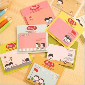 Decorative Objects Figurines 40 pcs Wholesale Korean Creative Stationery Little Red Hat N times paste casual convenience stickers this cartoon 230204