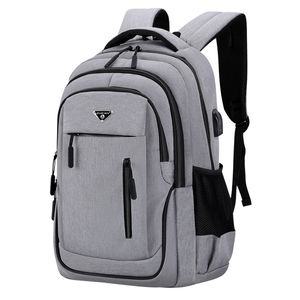 Backpack Large Cact Men Laptop S 156 Oxford Black Solid High School Bags Teen College Boy Gril Student 8523 230204