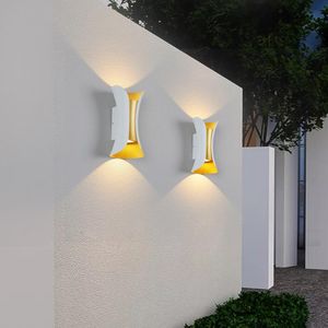 Duvar lambası Modern Minimalist Lambalar Oturma Odası Yatak Odası Başucu 10W/6W LED Siyah Beyaz Koridor Aydınlatma Dekorasyonu
