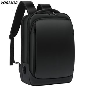 Backpack VORMOR Brand Laptop Men 14 156 inch Waterproof School s USB Charging Business Male Travel Bag 230204