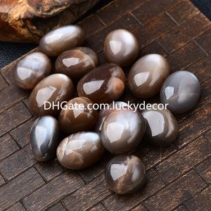 Natural Black Skeletal Sunstone Moonstone Tumbled Stones Arts Freeform Energizing Cleansing Root Chakra Crystal Tumblestone Polished Smooth Shinny Quartz Rocks