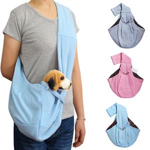 Dog Car Seat Covers Small Cat Bag Sling Pet Carrier Travel Tote Hands-free Reversible Puppy Bags Double-sided Pouch Shoulder Carry Handbag