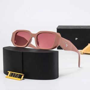 2023 klassiska herrsolglasögon Designer solglasögon för kvinnor Valfria polariserade UV400 skyddslinser med boxsolglasögon
