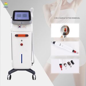 Nichtinvasive Pikosekunden-Laser-Tattooentfernung, professionelle 810-nm-Diodenlaser-Haarentfernung, 2-in-1-Maschine