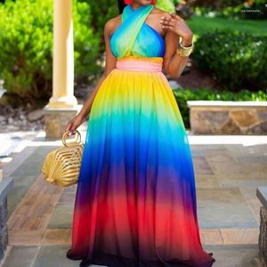 Etniska kläder afrikanska klänningar för kvinnor 2023 dashiki mantel sommar plus storlek lång klänning damer traditionella älvdrömmar