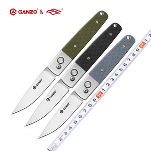 Firebird Ganzo FBknife G7211 58-60HRC 440C blade EDC Pocket folding knife tactical Survival knife outdoor camping EDC tool camping297D