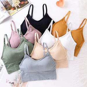 Yoga Outfit Fashion Women Breathable Anti-sweat Shockproof Padded Sport Bra Sports Top Running Fitness Workout BraYoga