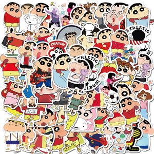 50Pcs animation Crayon Shin-chan sticker Graffiti Kids Toy Skateboard car Motorcycle Bicycle Sticker Decals Wholesale