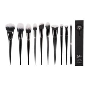 Makeup Brushes 11st Set Foundation Powder Blush Eye Shadow Blending Cosmetic Concealer Skönhet Make Up Tools with Box