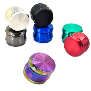 wholesale Smoking Diamond metal herb grinder Sharpstone Herb Grinder 40mm Rainbow Tobacco Crusher Dry Herbal Grinder for smoking