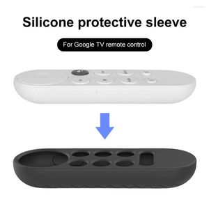 Remote Controlers Non-slip Soft Silicone Case For Chromecast Control Protective Cover Shell For-Google TV 2023 Voice