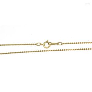 Kedjor pärlorpärlade kedjan halsband guldfyllda bollen färdig läckra kvinnor smycken 401051