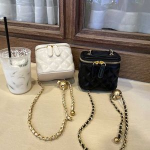 Store Clearance Promotion Handtasche Online Export Small Dign Rhombus Chain Transfer Bead Square Bag 2023 Neue Mini Box Vielseitiger Single Shoulder Msenger für Frauen