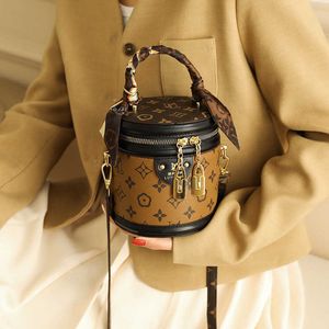 Trendy Printed Bucket Bag for Women - Versatile One-Shoulder Crossbody Design, Casual Fashion Accessory