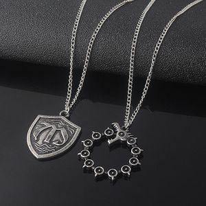 Pendant Necklaces Anime The Seven Deadly Sins Meliodas Dragon Nanatsu No Taizai Necklace For Men Choker Jewelry AccessoriesPendant