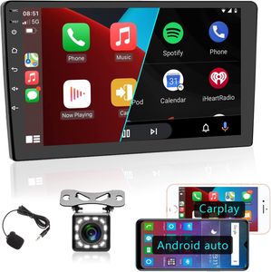 Bluetooth Radio Breakter Car Player Multimedia Player TS18 Roztwór z kamerą Carplay, 4G i 360 stopni