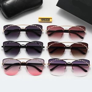 Designer sunglasses frameless diamond cut ai eyewear brown lenses fashion net red same vintage wholesale glasses for men and women with case