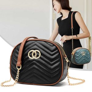 Store Clearance Promotion Handbag Online Export Small Bag Women's Round 2023 New Fashion Chain One-shoulder Msenger