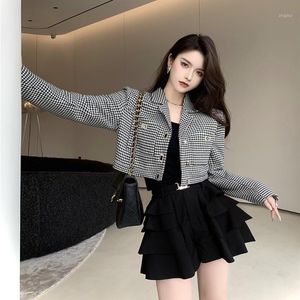 Women's Jackets Women Short Small Coat Autumn Suit 2023 Design Top