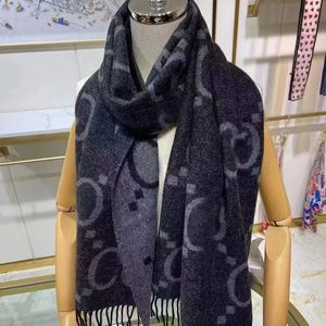 Four SeasoHot Rea Män Scarf Kvinnor Med Tofs Färg Gitter Cashmere Scarves Tänkare Höst Varm Kvinnlig Sjal Lång Par Scarf