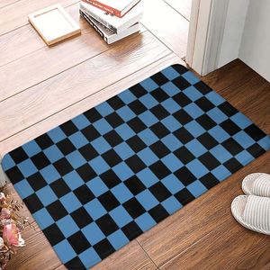 Dywany szachownica w kratę pielka nowoczesna miękka sypialnia kuchnia podłogowa dywan dywanów dywani