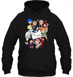 Erkek Hoodies Erkek Hoodie S Aphmau Oyun Siyah Kadın Sokak Giyim