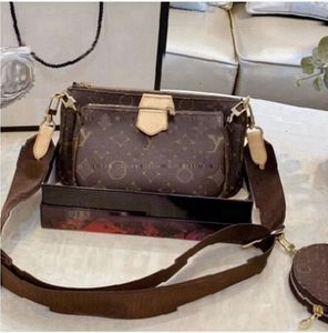 Kobiety messenger torby ulubiony multi akcesoria 3 częściowy zestaw torebka torebki tornister torba crossbody lady pakiet marka łańcuch wieczorowa torba na ramię torebka M44823