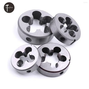 4pcs/conjuntos G1/2 G1/4 G1/8 G3/8 '' HSS Round Die Standrand Pipe Thread para Ferramentas de rosqueamento de usinagem de molde de água