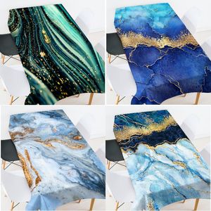 Table Cloth Colored Marble Tablecloth Waterproof Lace Cloths For Events Elegant