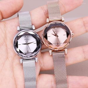 Armbandsur rostfritt stål Julius Lady Women's Watch Japan Quartz Elegant Fashion Hours Clock Dress Armband Chain Girl's Birthday Present Bo