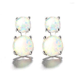 Stud Earrings Cross-border Selling Classic Natural Opal Product Wholesale A Undertakes