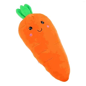 Cuscino carota peluche divano ripieno di divano abbraccio giocattolo a forma di sonno tiro decorativo peluche della camera da letto anime