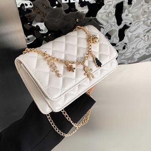 Store Clearance Promotion Handtasche Online-Export 2023 Neue kleine Tasche Damenmode Rhombus Chain Simple Msenger Herbst und Winter Mini Shoulder Square