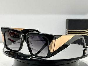 Gafas de sol de diseñador para mujeres para hombres DTS 411 Estilo Vintage Vasas retro Sun Eyewear ancho de marco negro de pierna gruesa anteojos con cajas lunetas de soleil