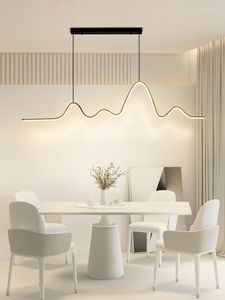 Pendelleuchten, modernes LED-Licht, dimmbare Leuchte, Esszimmer, Wohnzimmer, Dekor, Küche, Restaurant, Halle, Zuhause, kreative Lampe, Innenbeleuchtung