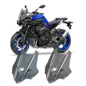 عاكس الرياح الزجاج الأمامي للدراجات النارية MT10 لـ Yamaha MT 10 MT-10 FZ10 FZ-10 2016 2017 2018 2019 2020 2021 ملحقات 0203