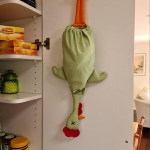 Storage Boxes Hanging Bag Super Fun Practical Chicken Grocery 50cm Sundries Pouch Pocket Hanger Children Room Home Decor