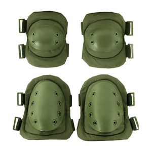 Поддержка лодыжки тактические коленные колодки локоть военная армия Airsoft Protector Set Set Outdoor Combat Hunting Safety Gear Safety Accessories 230206