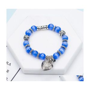 Charm Bracelets Pretty Romantic Vintage For With Crystal Beads Fit Pan Jewelry Carshop2006 Drop Delivery Dhij0