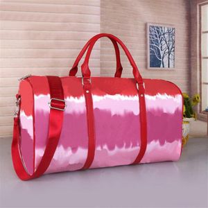 55 F￤rger 2022 Duffel Mens Designer Travel Clutch On Bagage Bag Men Basketball Totes Keepall 55 50 PVC Clear Handbag Duffle Bags289y