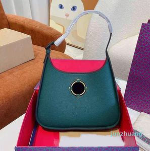 Designer Underarm Bag Women Handbag 45 Cutout Clutch Shoulder Packs Leather Crossbody Female Purses 220411