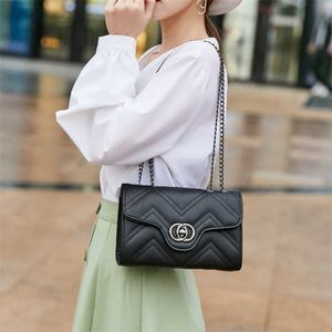 2023 Bags Clearance Outlets Women's and Summer New Fragrance Star Same Small Single Shoulder Crossbody Bag Mobile Phone Zero Wallet