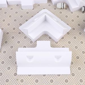 All Terrain Wheels Parts 7Pcs ABS Solar Panel Holder For RV And Yacht Junction Box System Terminal (White)