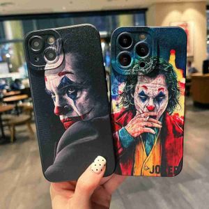 Custodia per telefono Movie Joker Man adatta per iPhone14 13 12 pro max 11 12 13 plus custodia per telefono con protezione all-inclusive