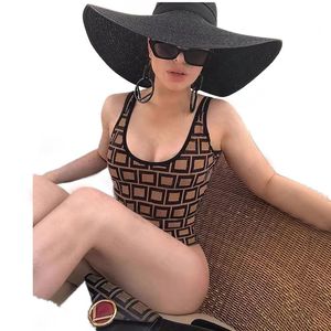 Full Letter Sexy Bikinis Brand One-piece Swimwear For Women Designer Three-point Swimsuits Summer Beach Lady Bathing Suits S-XL 13 styles