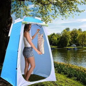 Tents And Shelters Portable Privacy Shower Toilet Camping Up Tent Function Outdoor Dressing For Outdoors Hiking Travel